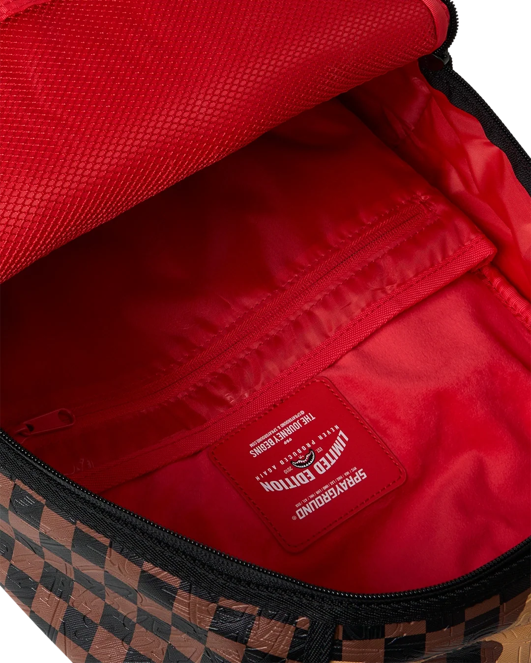Designer Drip Effect Backpack