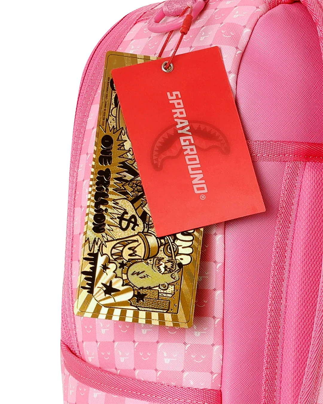 Shinobi Sharks In Paris Pink Backpack