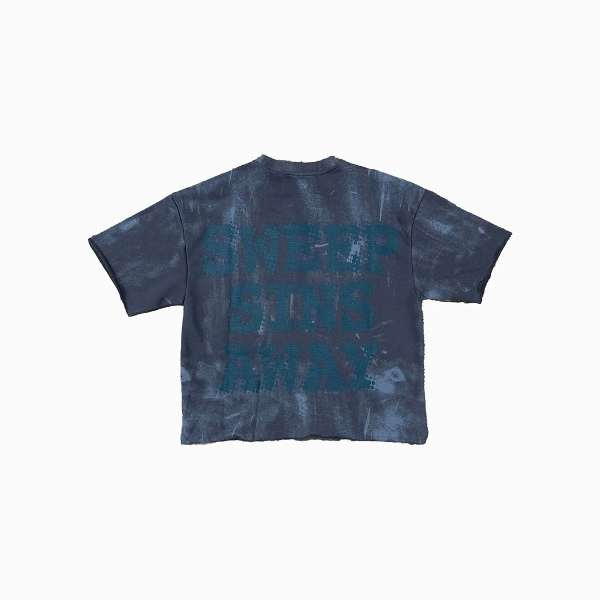 Men's Blow F Terry Cropped T-Shirt