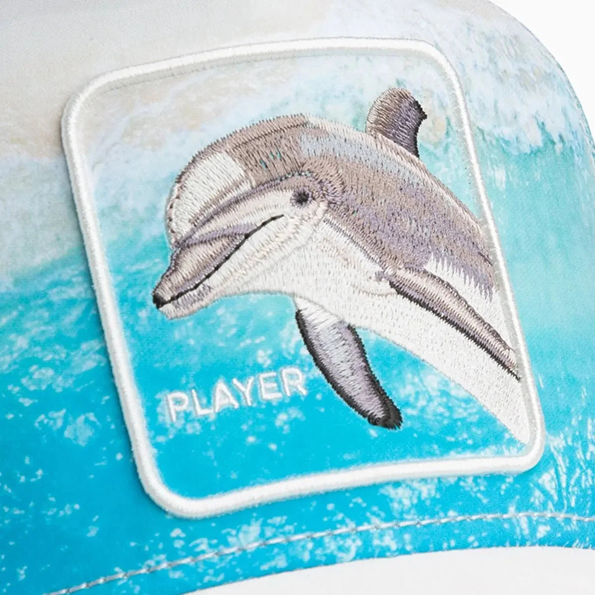 Dolphin In The Element Trucker Hat