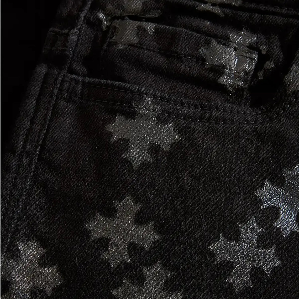 Kid's Super Skinny Stacked Forbidden Fruit Denim Pant