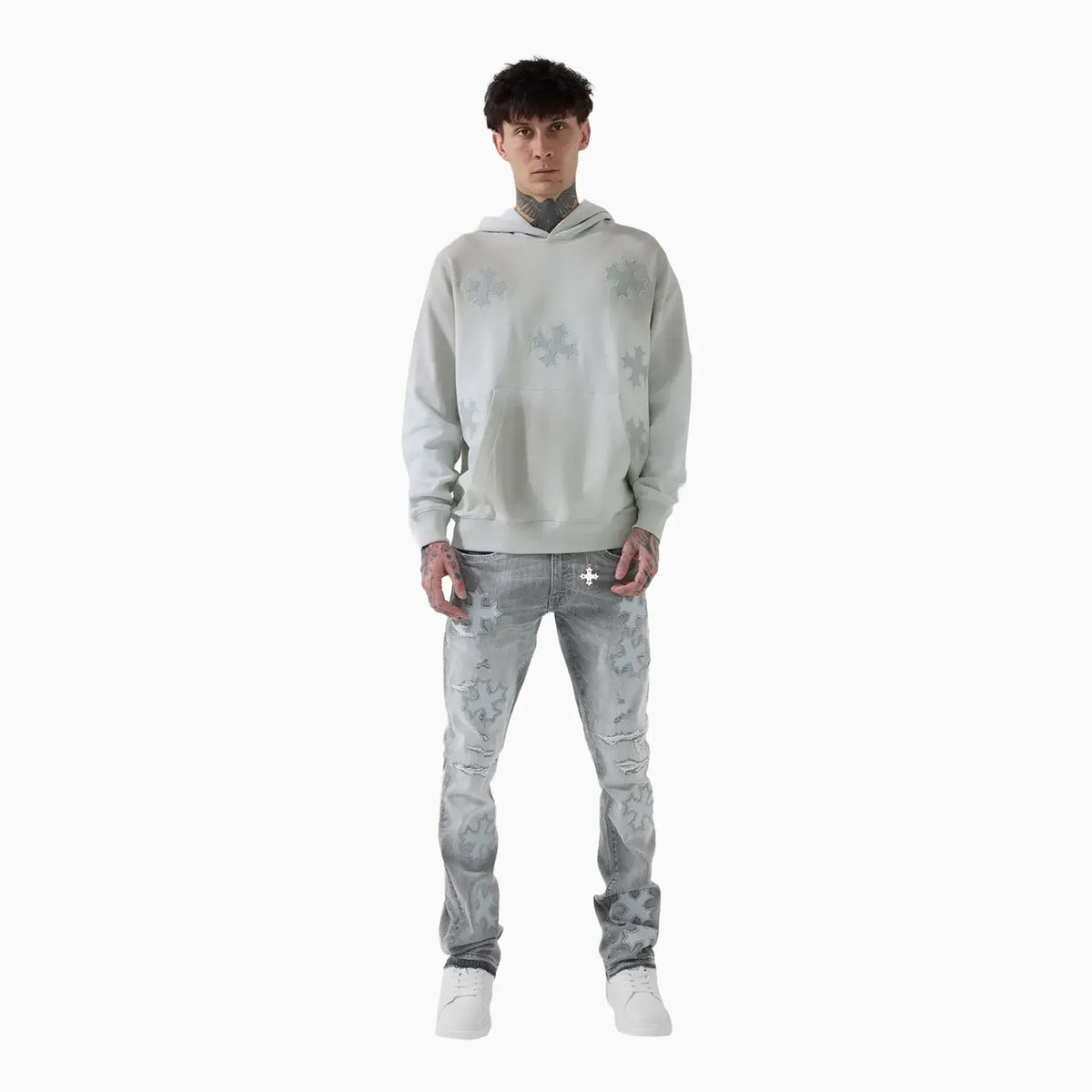 Men's Super Skinny Stacked Eden Denim Pant