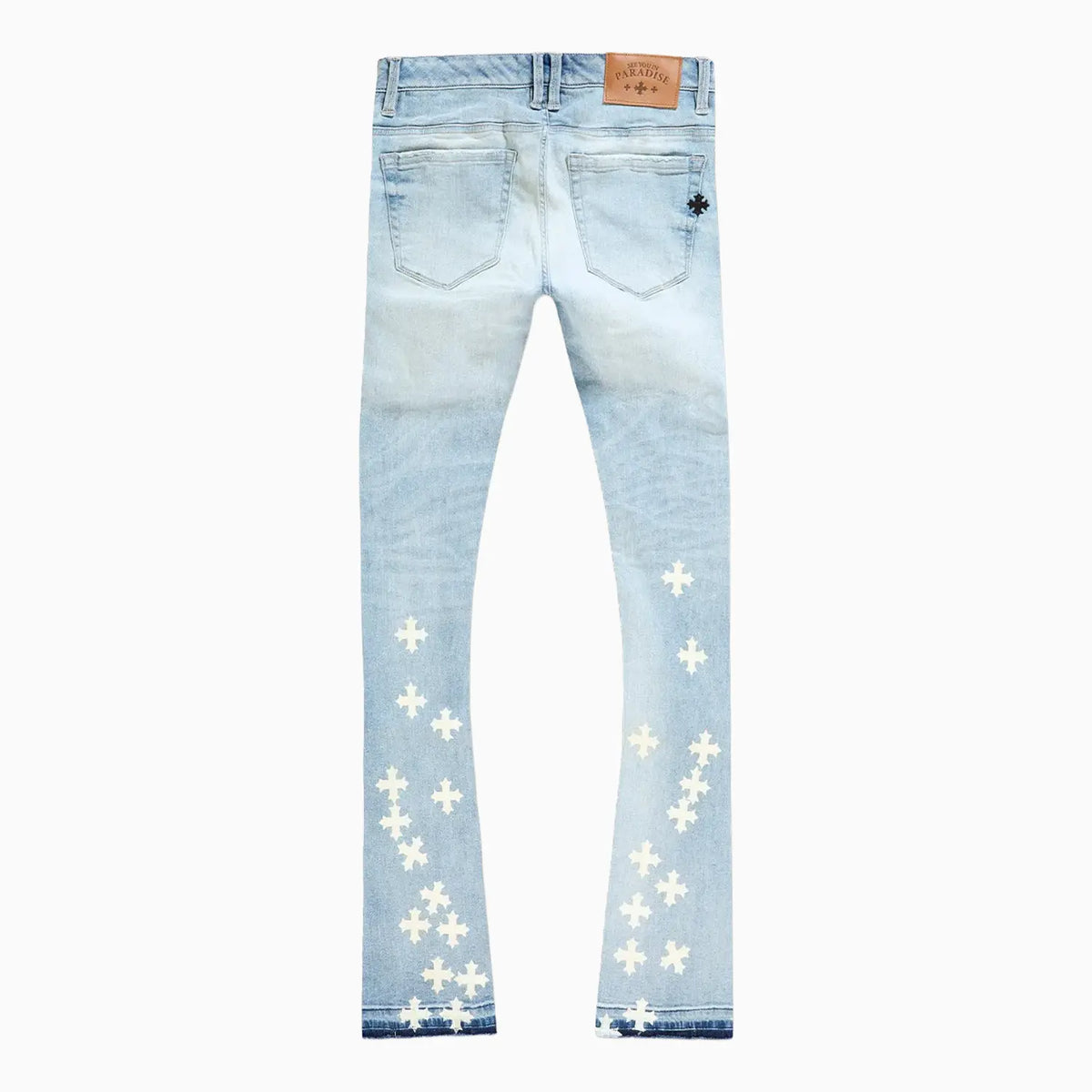 Men's Super Skinny Stacked Forbidden Fruit Denim Pant