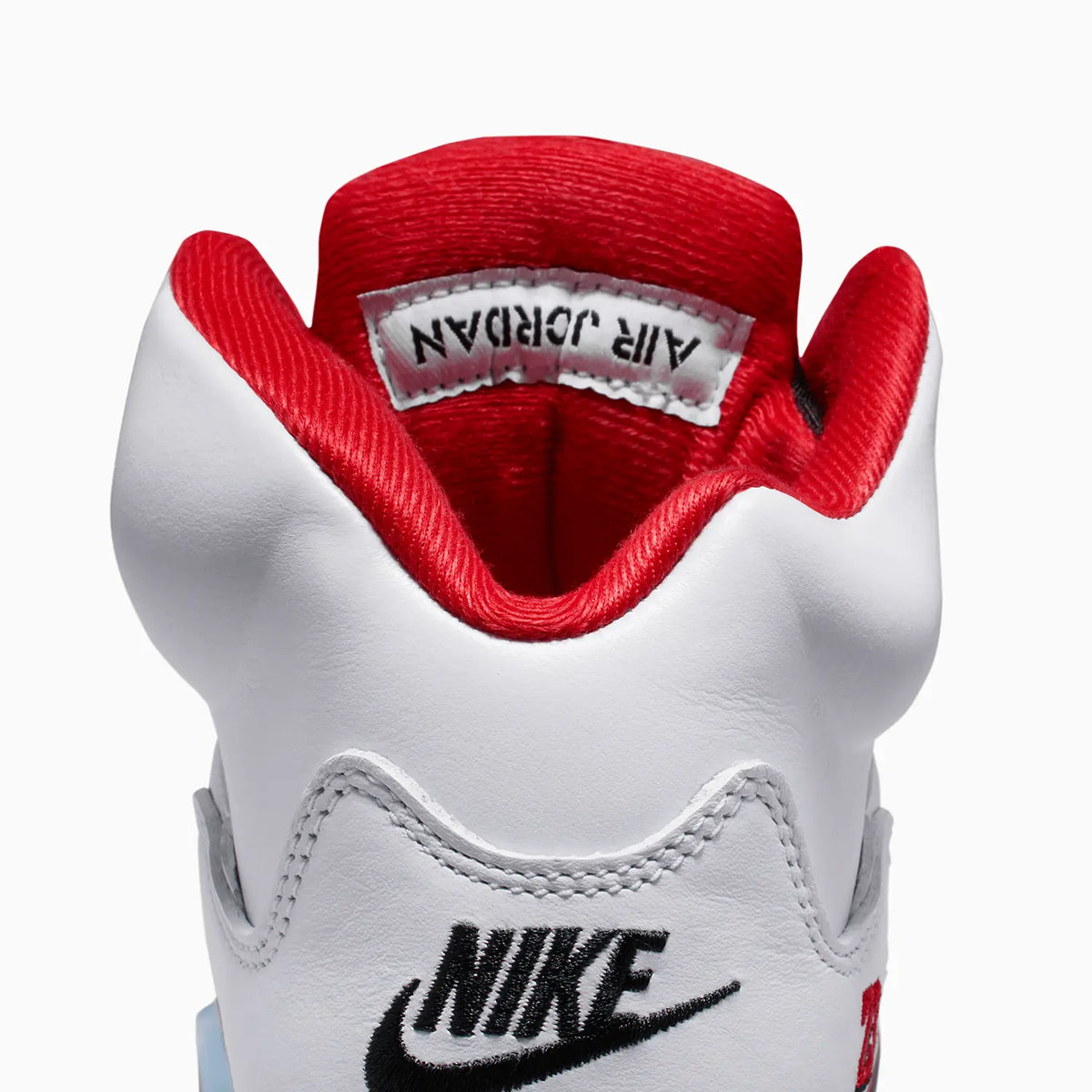 Kid's Air Jordan 5 Retro OG "Fire Red Black Tongue" Grade School