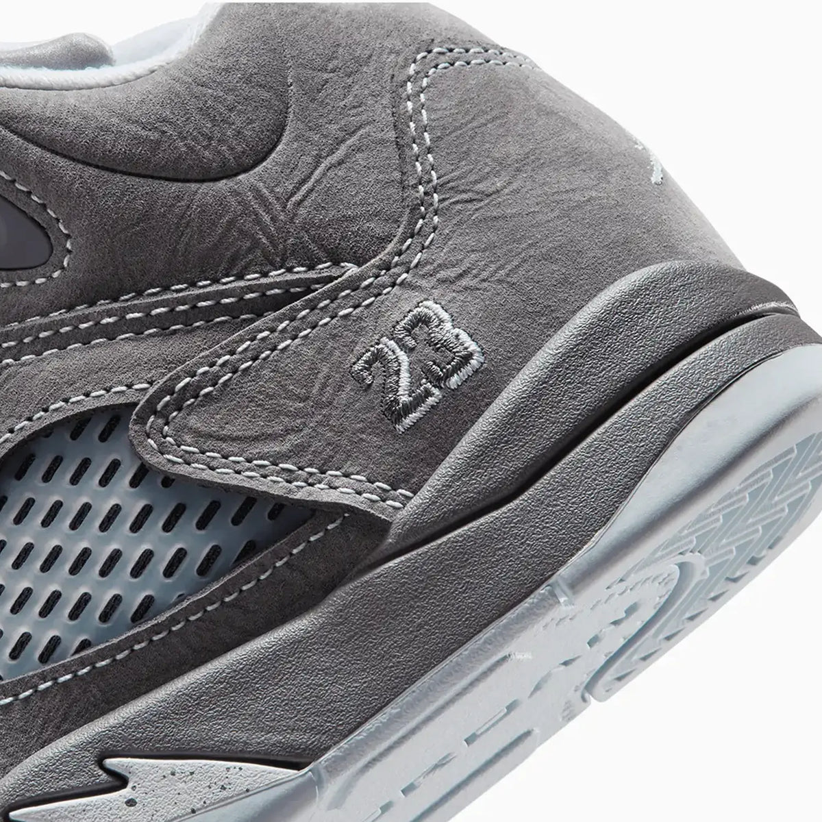 Kid's Air Jordan 5 Retro "Wolf Grey" Pre School