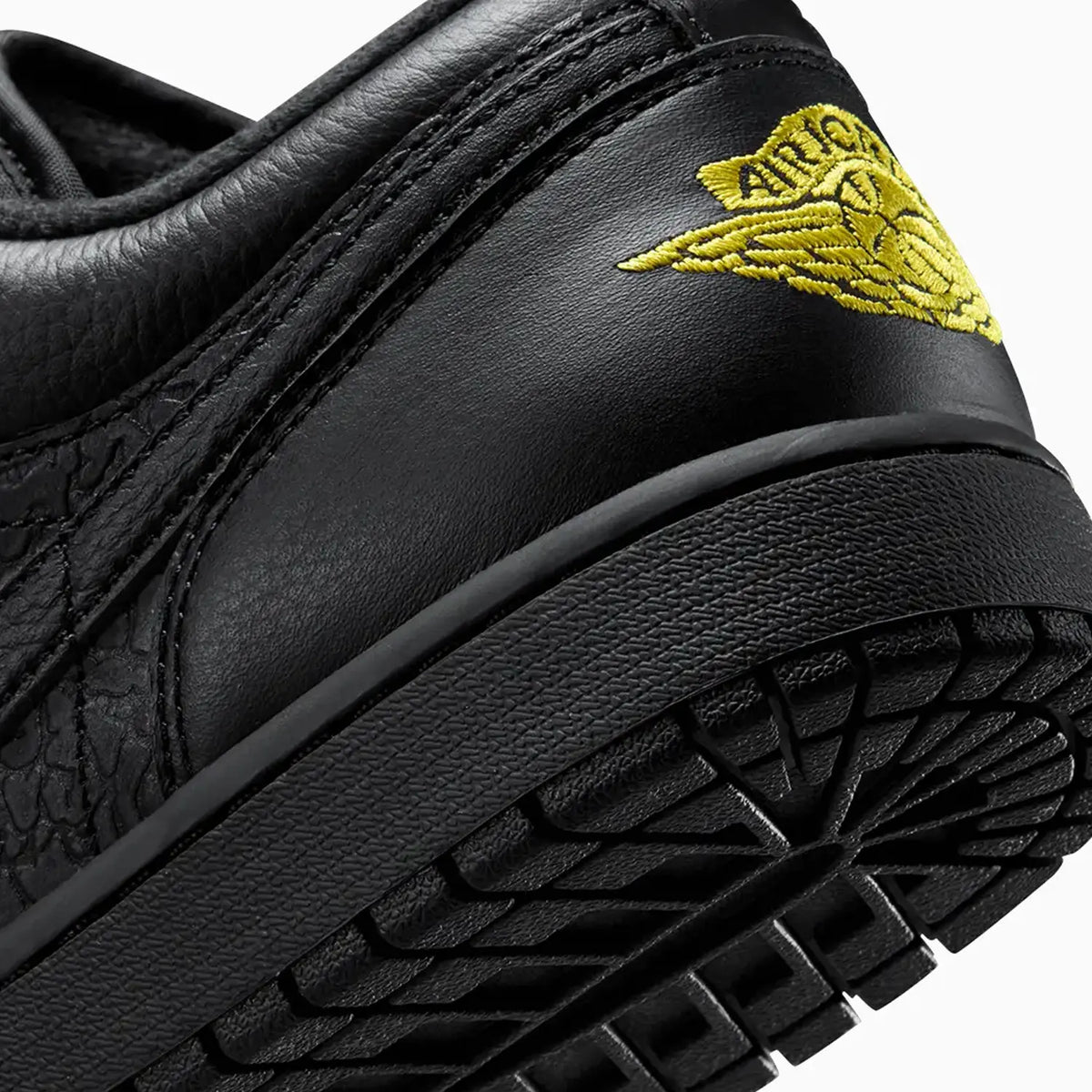 Men's Air Jordan 1 Low SE "Black Elephant Print"