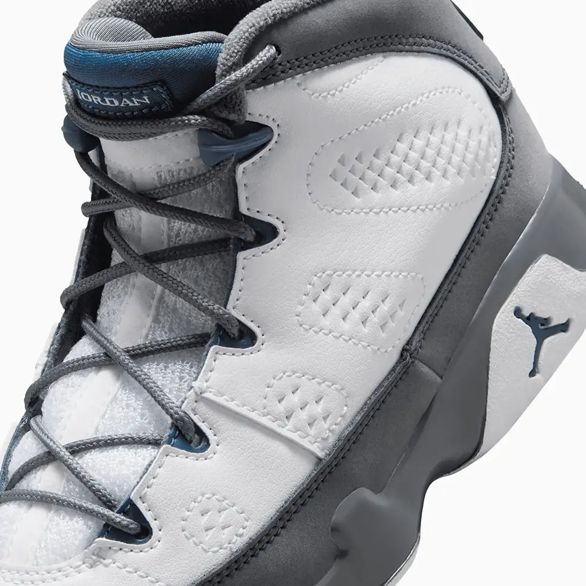 Kid's Air Jordan 9 Retro "Flint Grey" Pre School