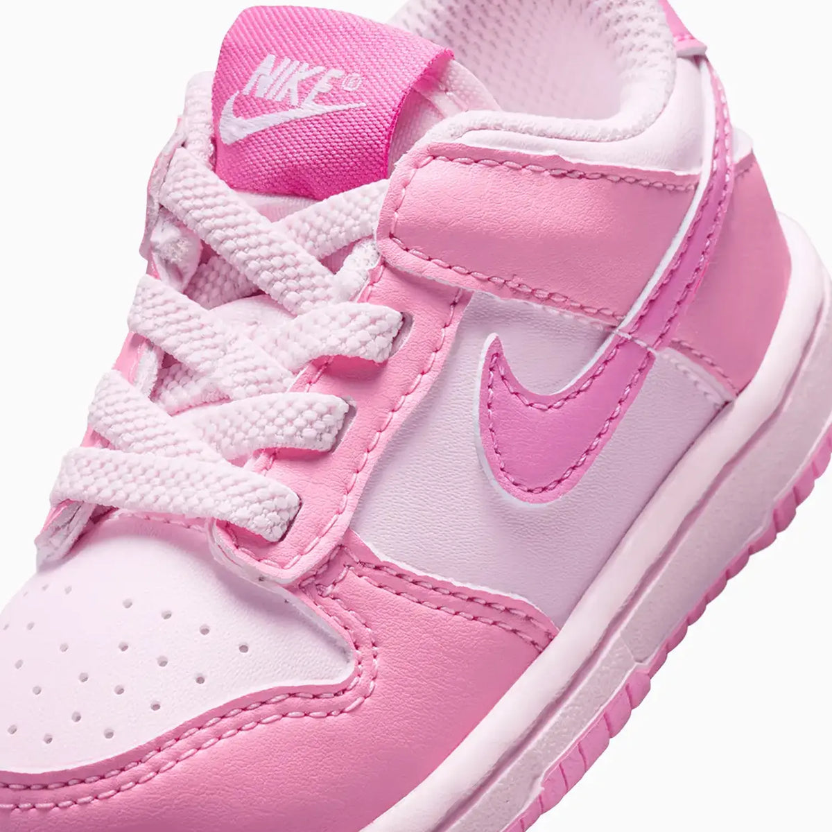 Kid's Dunk Low "Pink Rise Pink Foam" Toddlers