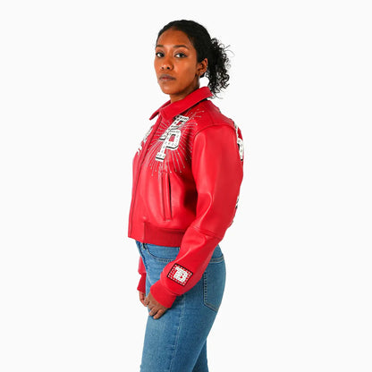 Pelle-Pelle X TB Women's Windy City Leather Jacket