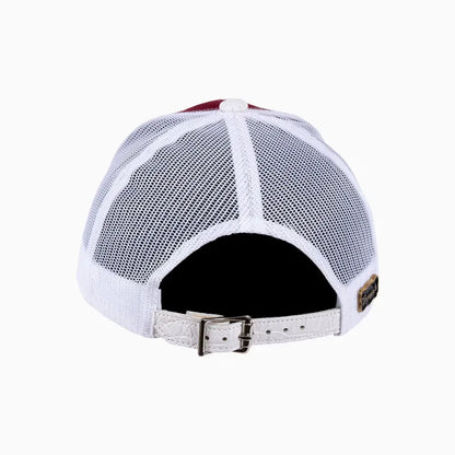 Breyer's Buck 50 Wool Trucker Hat With Leather Visor