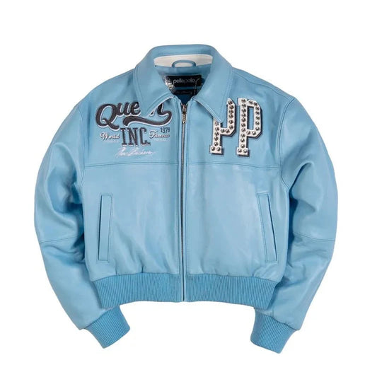 Women's Pelle Queen Crop Leather Jacket