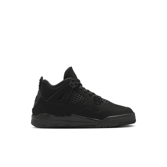 Kid's Air Jordan 4 Retro "Black Cat" Pre School