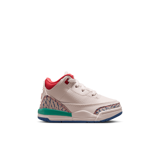 Kid's Jordan 3 Retro "Chalk and True Blue" Toddlers
