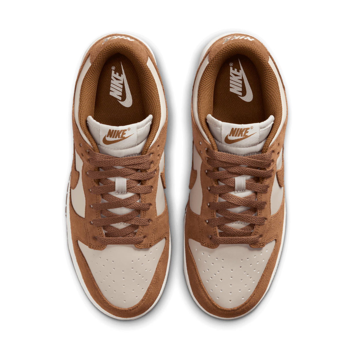 Women's Dunk Low Suede "Light British Tan Cream"