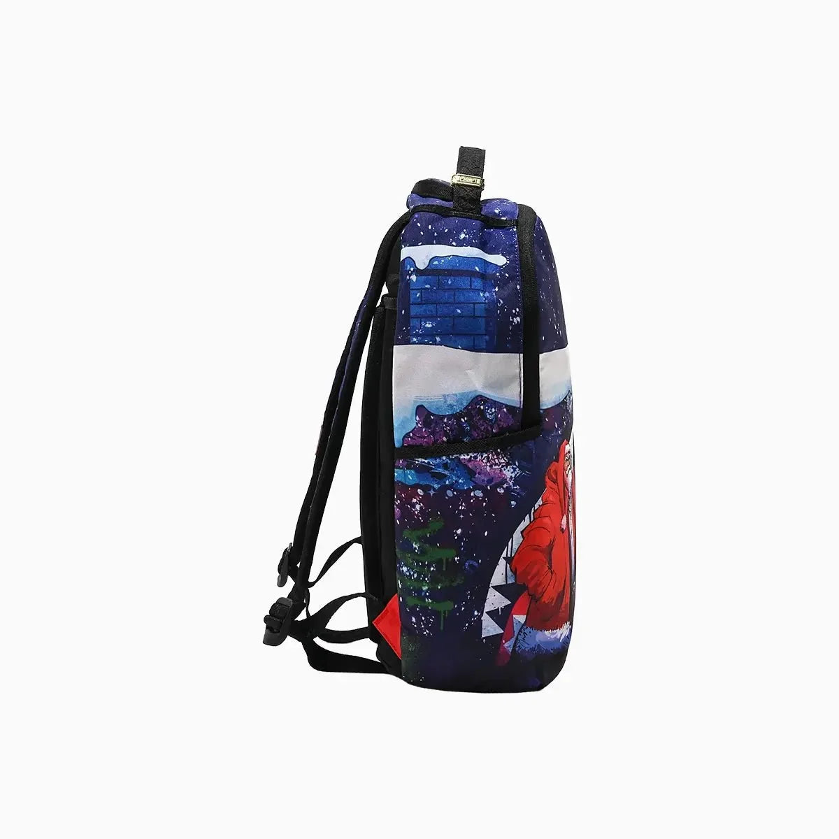 Santa Sketchy Paint Backpack