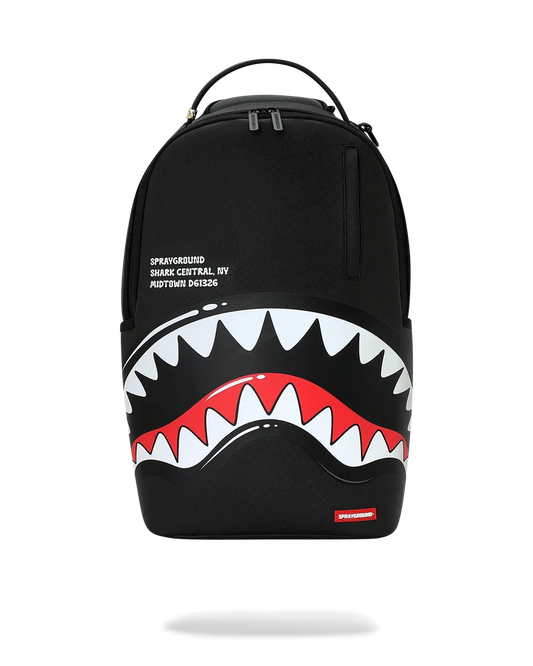Shark Central Bubbly Black Backpack