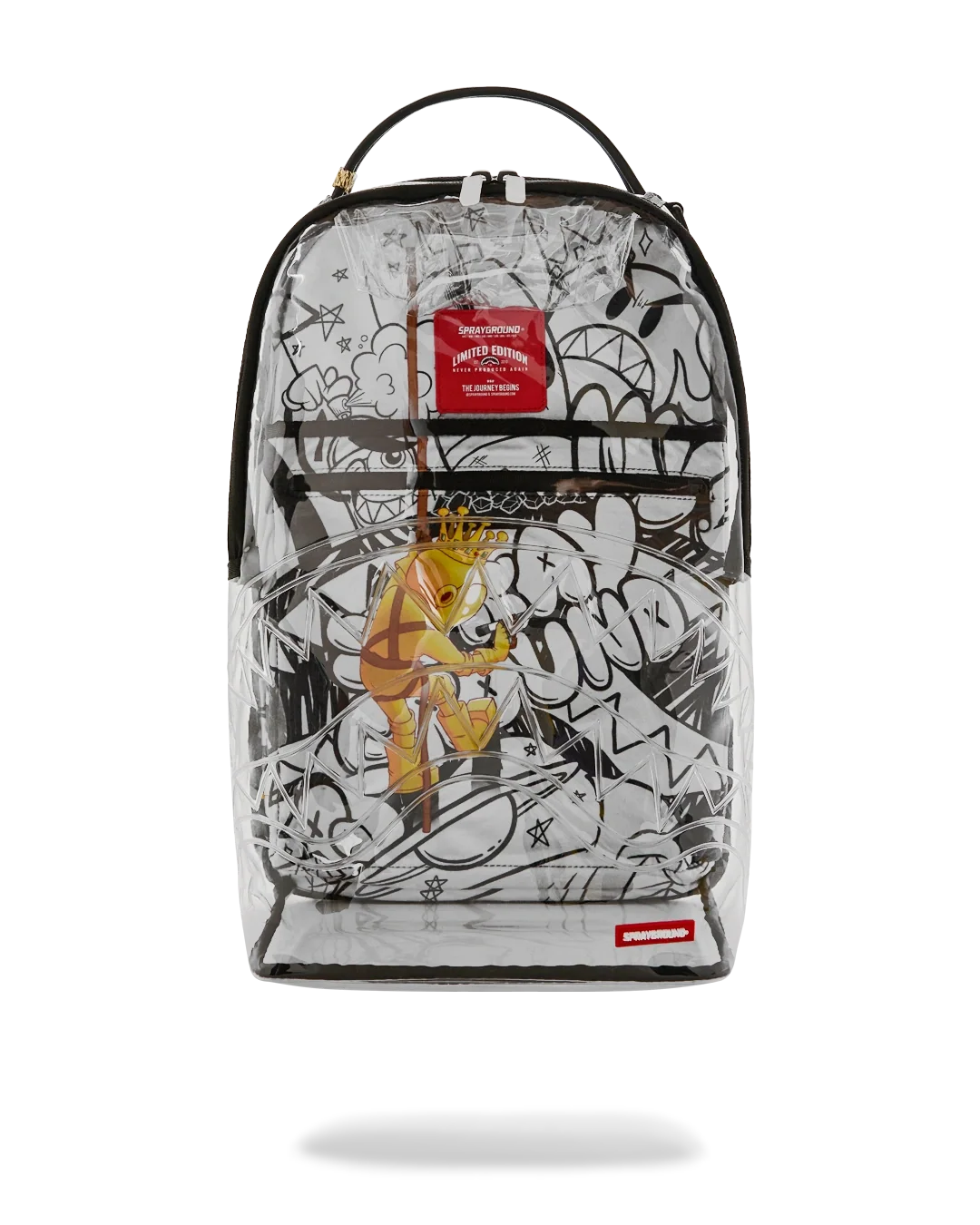 Clear Dlx Backpack Astromane Sky Writer