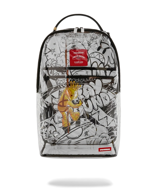 Clear Dlx Backpack Astromane Sky Writer
