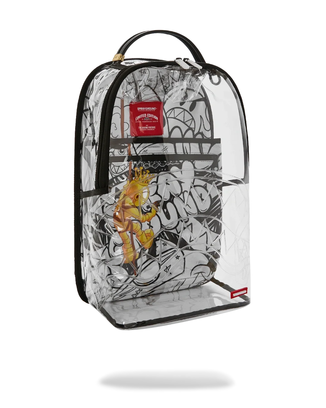 Clear Dlx Backpack Astromane Sky Writer