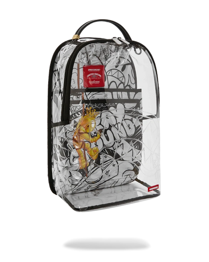 Clear Dlx Backpack Astromane Sky Writer