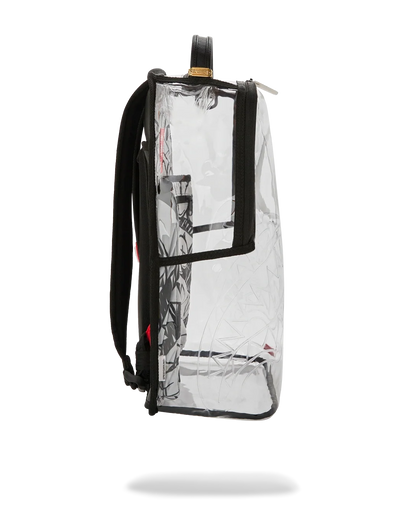 Clear Dlx Backpack Astromane Sky Writer