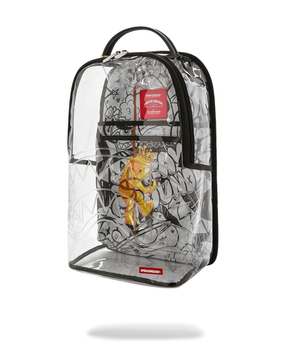 Clear Dlx Backpack Astromane Sky Writer