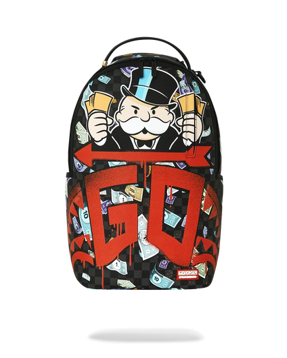 Monopoly Time To Go Backpack