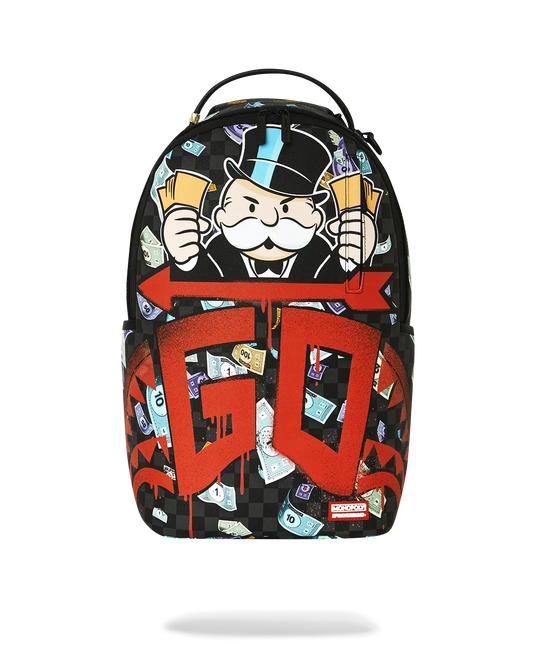 Monopoly Time To Go Backpack