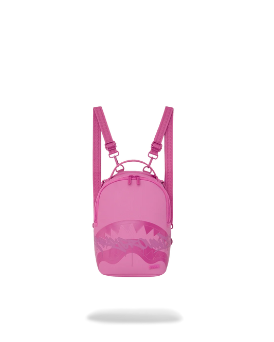 Pink Ghost Drip Mini Backpack