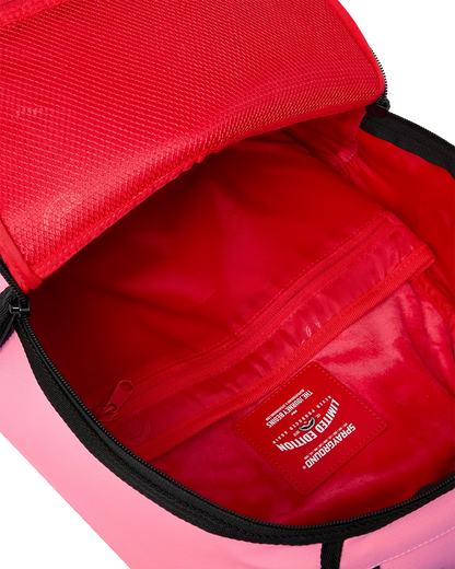 Shark Central Pink Embroidered Shark Backpack