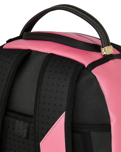 Shark Central Pink Embroidered Shark Backpack
