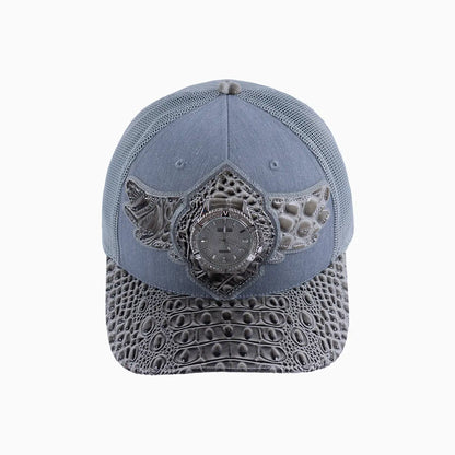 Breyer's Buck 50 Wool Trucker Hat With Leather Visor