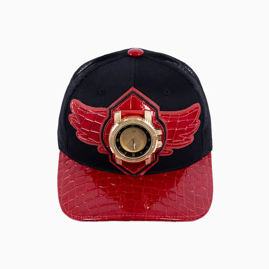 Breyer's Buck 50 Wool Trucker Hat With Leather Visor