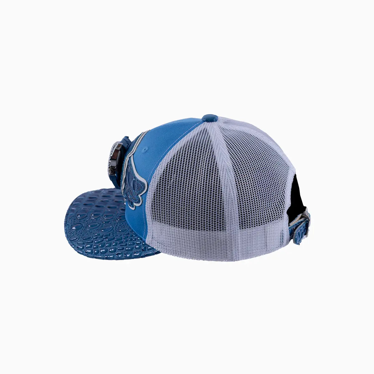 Breyer's Buck 50 Wool Trucker Hat With Leather Visor