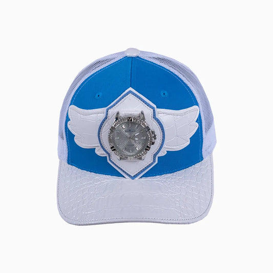 Breyer's Buck 50 Wool Trucker Hat With Leather Visor