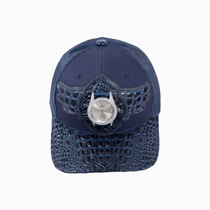 Breyer's Buck 50 Wool Trucker Hat With Leather Visor
