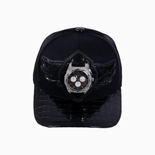Breyer's Buck 50 Wool Trucker Hat With Leather Visor