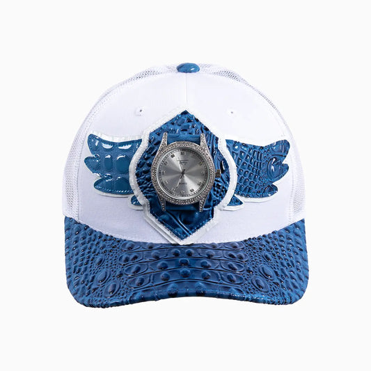 Breyer's Buck 50 Wool Trucker Hat With Leather Visor