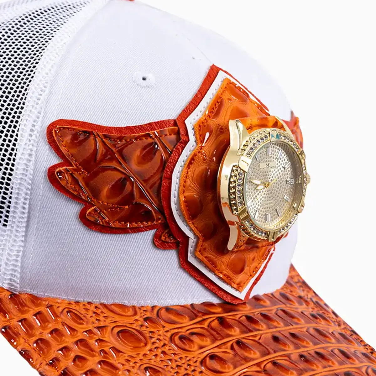 Breyer's Buck 50 Wool Trucker Hat With Leather Visor
