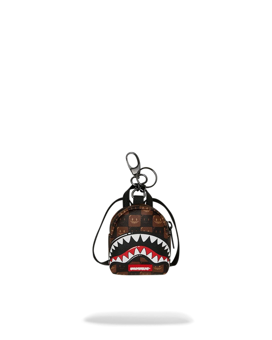 Sharks In Paris Grin and Grind Backpack Keychain