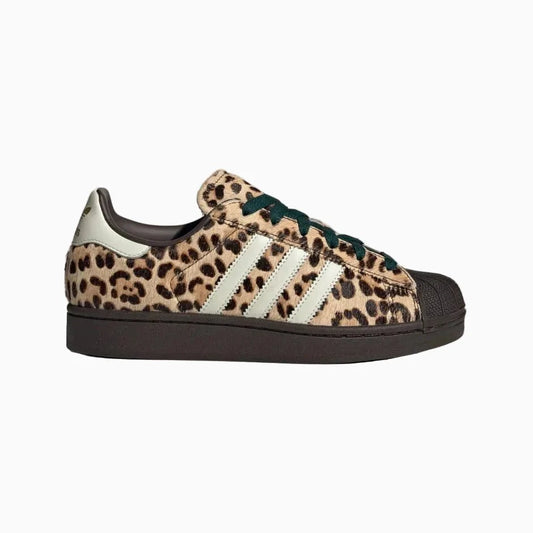 Women's Superstar II "Leopard Dark Brown Ivory"