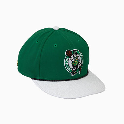 Breyer's Buck 50 Boston Celtics Hat With Leather Visor