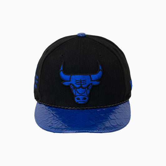 Breyer's Buck 50 Chicago Bulls Hat With Leather Visor
