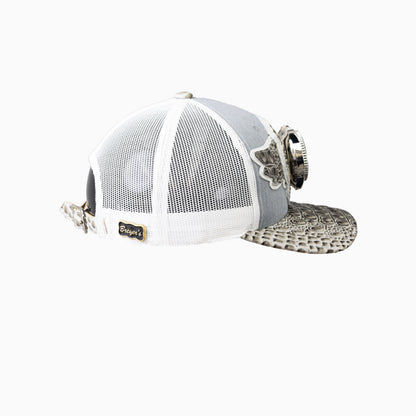 Breyer's Buck 50 Wool Trucker Hat With Leather Visor