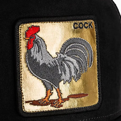 Golden Cock Trucker Hat