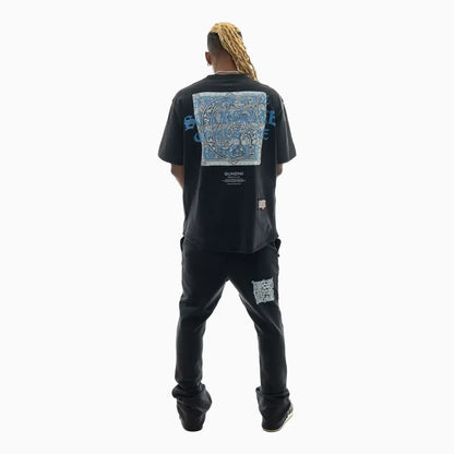 Men's Savage Culture Graphic Co-ord Set – Black Edition