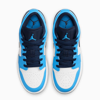 Kid's Air Jordan 1 Low "UNC" Grade School