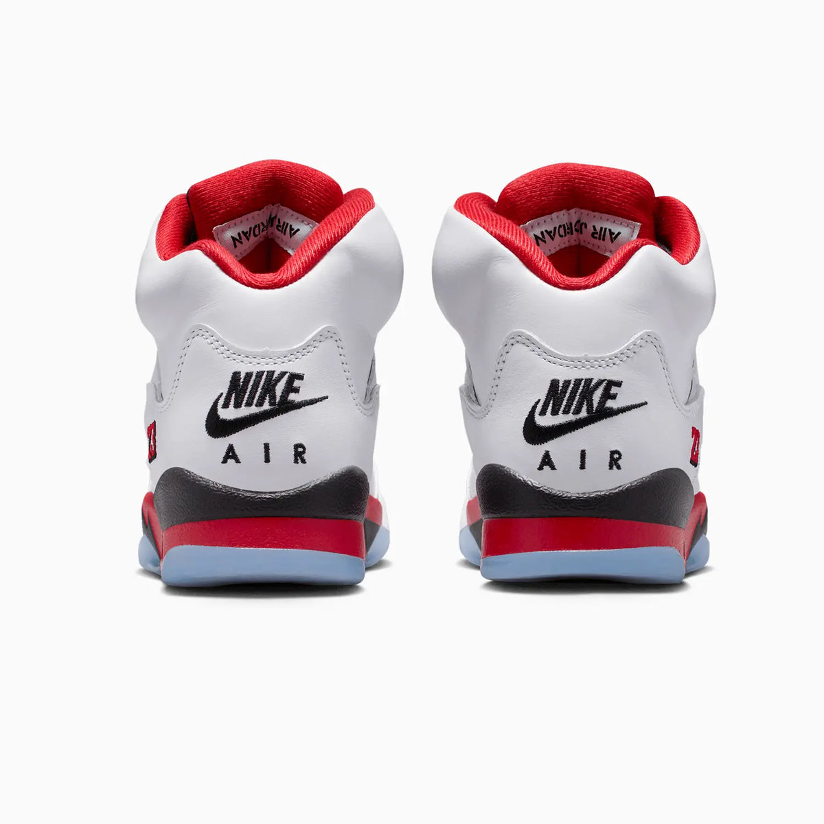 Kid's Air Jordan 5 Retro OG "Fire Red Black Tongue" Grade School