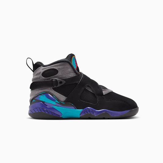 Kid's Air Jordan 8 Retro "Aqua " Pre School