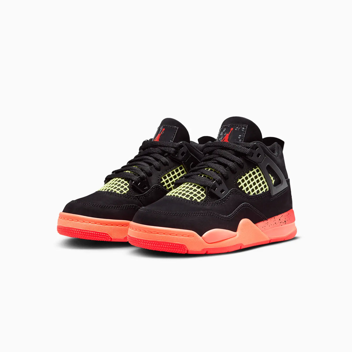 Kid's Jordan 4 Retro "Black Infrared 23" Pre School